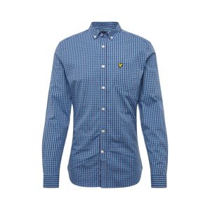 Lyle & Scott Ing 'LS Slim Fit Gingham Shirt'  kék / fehér