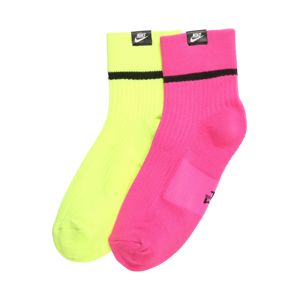 Nike Sportswear Zokni  világos sárga / rózsaszín