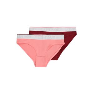Calvin Klein Underwear Alsónadrág '2PK BIKINI'  rózsaszín / borvörös