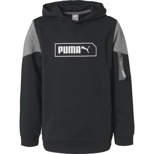 PUMA Sport szabadidős felsők 'NU-Tility'  szürke / fekete / fehér