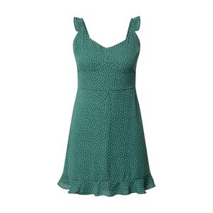 Abercrombie & Fitch Nyári ruhák  zöld / fehér