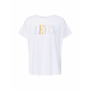 Levi's® Plus Póló 'Perfect'  fehér / világoskék / sárga
