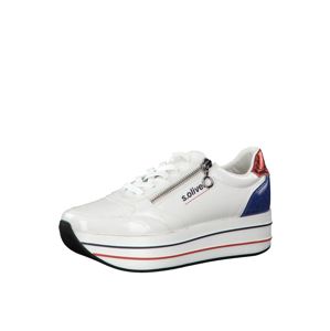 s.Oliver Sneaker  piros / fehér / kék