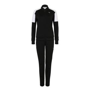 PUMA Tréningruha 'Clean Tricot Suit Op'  fekete / fehér