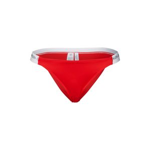Calvin Klein Swimwear Bikini nadrágok 'CHEEKY BIKINI-HR'  piros