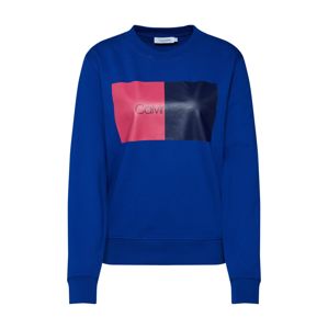 Calvin Klein Tréning póló 'DUO PATCH PRT LOGO LS'  kék