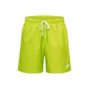 Nike Sportswear Nadrág  fehér / fűzöld
