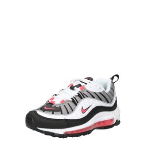 Nike Sportswear Rövid szárú edzőcipők 'Women's Nike Air Max 98 Shoe'  piros / fekete / fehér