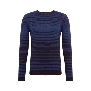 TOM TAILOR Pulóver 'striped sweater'  kék