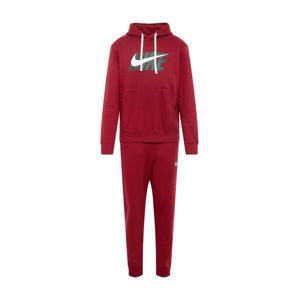 Nike Sportswear Házi ruha  piros / fehér