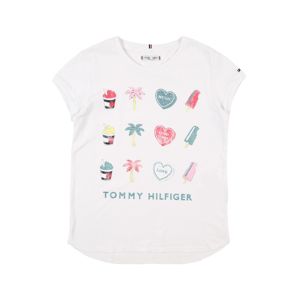 TOMMY HILFIGER Póló 'FESTIVAL'  fehér / vegyes színek