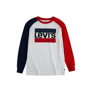 LEVI'S Póló 'Color Blocked Sportswear Logo'  kék / piros / fehér