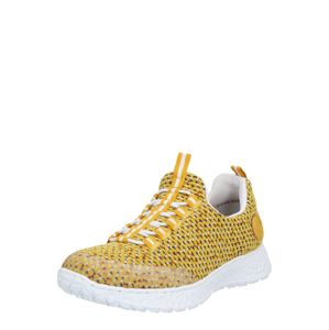RIEKER Belebújós cipők  aranysárga / fehér