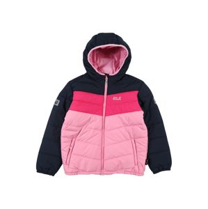 JACK WOLFSKIN Kültéri kabátok 'Three Hills'  világos-rózsaszín / rózsaszín / sötétkék