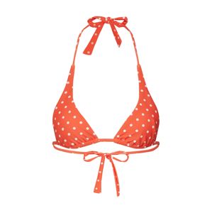 CATWALK JUNKIE Bikini felső 'S DOTS TOP '  narancs / fehér
