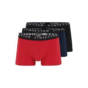 SCHIESSER Boxeralsók 'Hip-Shorts'  piros / fekete