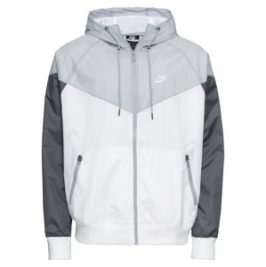 Nike Sportswear Átmeneti dzseki  szürke / sötétszürke / fehér