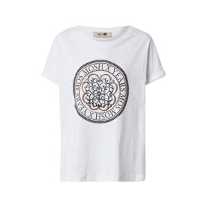 MOS MOSH Shirt 'Yara'  arany / fehér / fekete