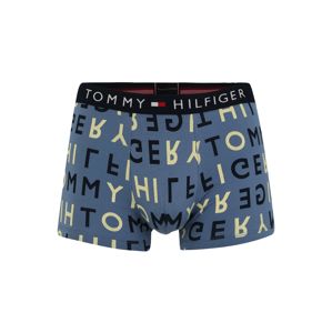 Tommy Hilfiger Underwear Boxeralsók 'Trunk'  galambkék / pasztellsárga / fekete