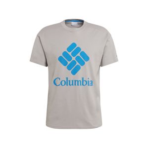 COLUMBIA Póló 'Columbia Lodge Logo Tee'  kék / szürke