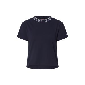 Tommy Jeans Shirt 'TJW BRANDED NECK TEE'  tengerészkék