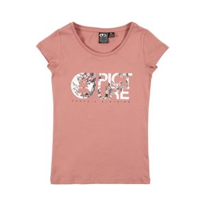 Picture Organic Clothing Póló 'FASTY'  rózsaszín / fehér / fekete