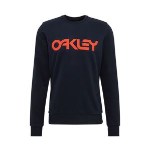 OAKLEY Tréning póló 'B1B Crew'  sötét narancssárga / sötétkék