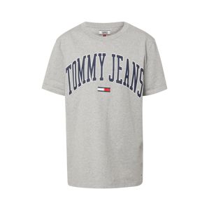 Tommy Jeans Póló 'COLLEGIATE'  szürke
