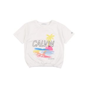 Calvin Klein Jeans Póló 'CALVIN GRAPHIC SS T-SHIRT'  fehér