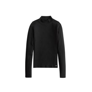 HOLLISTER Shirt 'XM19-LS SLIM MOCK 4CC'  fekete