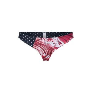 RIP CURL Bikini nadrágok 'PARADISE PALM REVO GOOD PANT'  piros / fekete / fehér