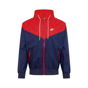 Nike Sportswear Átmeneti dzseki  sötétkék / piros