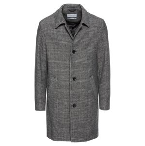 Esprit Collection Átmeneti kabátok 'Check Mac Coat'  szürke