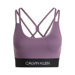 Calvin Klein Performance Sportmelltartók 'LOW SUPPORT BRA'  fekete / lila