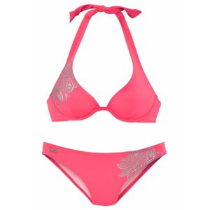 VENICE BEACH Bikini  ezüst / rózsaszín