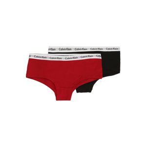 Calvin Klein Underwear Alsónadrág '2PK SHORTY'  piros / fekete