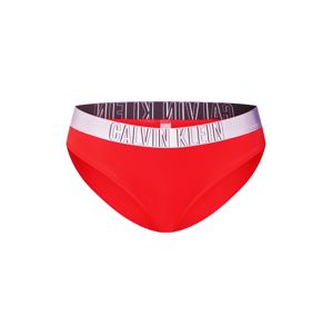 Calvin Klein Swimwear Bikini nadrágok  piros / fehér