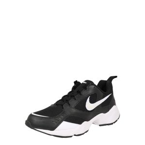 Nike Sportswear Rövid szárú edzőcipők 'AIR HEIGHTS'  fekete / fehér
