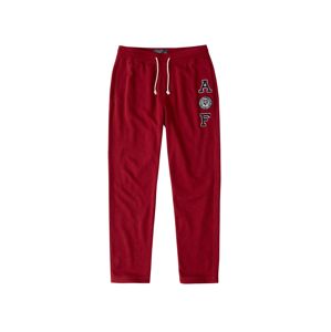 Abercrombie & Fitch Nadrág 'CORE LOGO CLASSIC RED'  piros