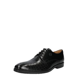 MELVIN & HAMILTON Fűzős cipő 'Greg 4'  fekete