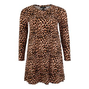 New Look Curves Ruha 'Leopard Soft Touch'  barna / sárga