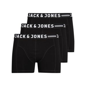 JACK & JONES Boxeralsók 'JACMAX'  fekete / fehér