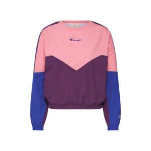 Champion Reverse Weave Tréning póló 'Crewneck top'  kék / sötétlila / világos-rózsaszín