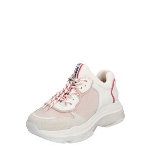 BRONX Rövid szárú edzőcipők  fehér / rózsaszín