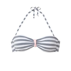 VENICE BEACH Bikini  szürke / rózsaszín / fehér