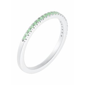 ID Fine Gyűrűk 'Green Simplicity'  zöld / ezüst