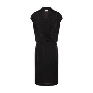VILA Kleid 'VISATINAS S/L DRESS'  fekete