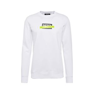 DIESEL Tréning póló  neonsárga / fekete / fehér