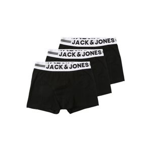 Jack & Jones Junior Alsónadrág  fekete / fehér