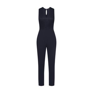 Boohoo Jumpsuit 'Scallop Lace Plunge'  fekete